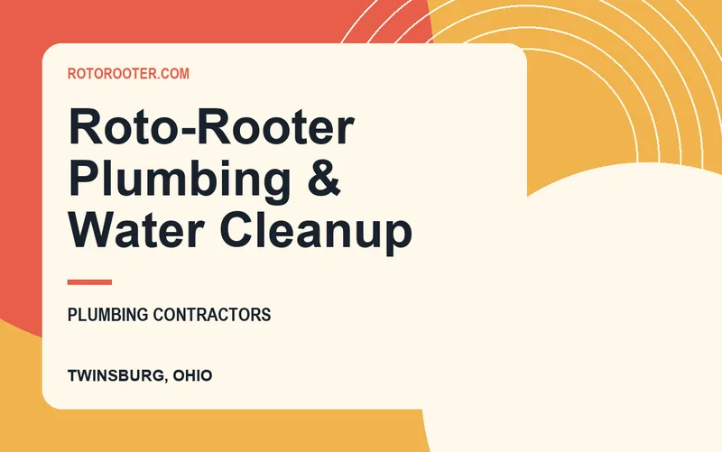 Roto-Rooter Plumbing & Water Cleanup in Twinsburg, Ohio
