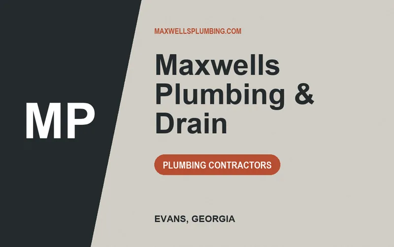 Maxwells Plumbing & Drain in Evans, Georgia