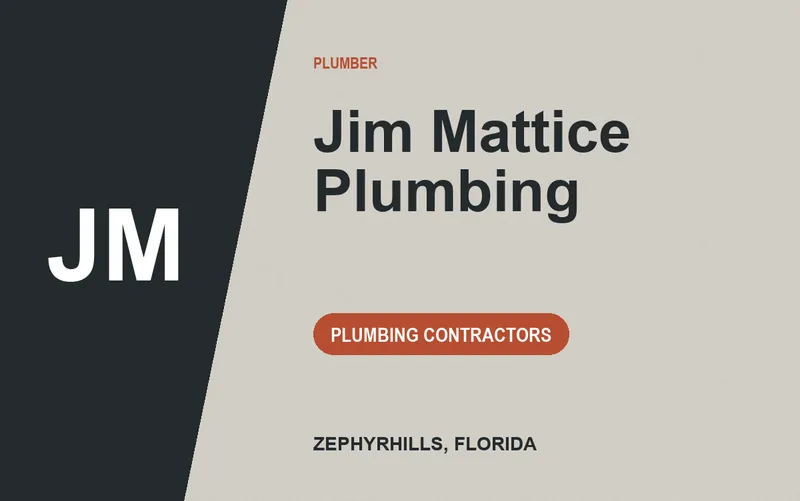 Jim Mattice Plumbing in Zephyrhills, Florida