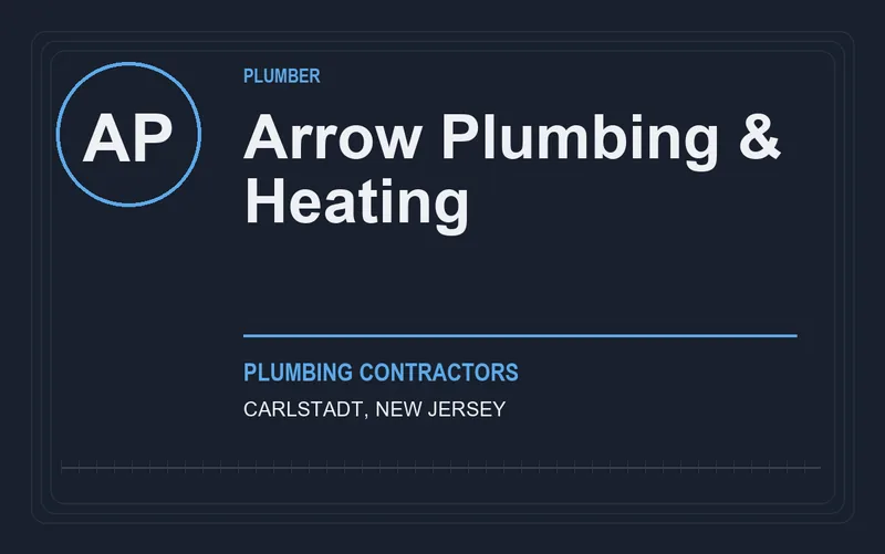 Arrow Plumbing & Heating in Carlstadt, New Jersey