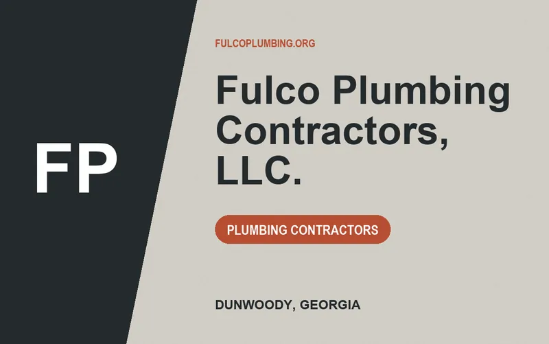 Fulco Plumbing Contractors, LLC. in Dunwoody, Georgia