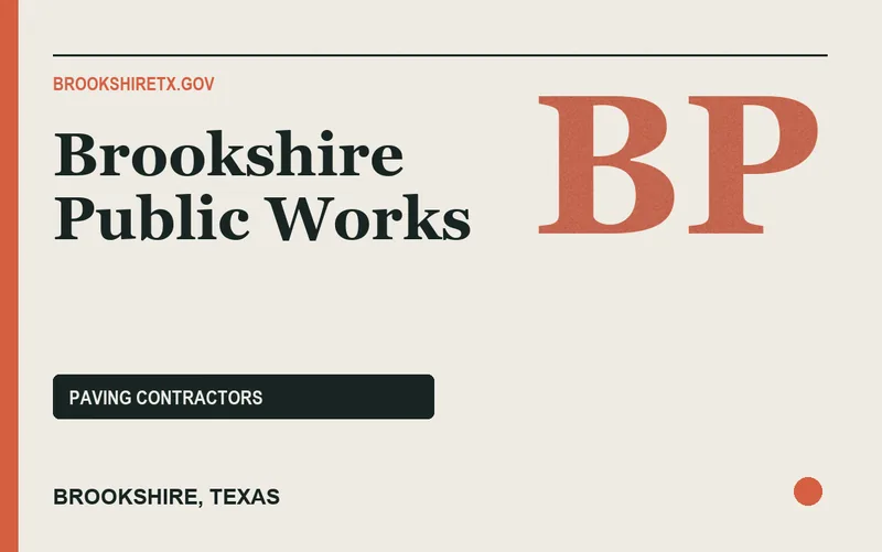 Brookshire Public Works in Brookshire, Texas