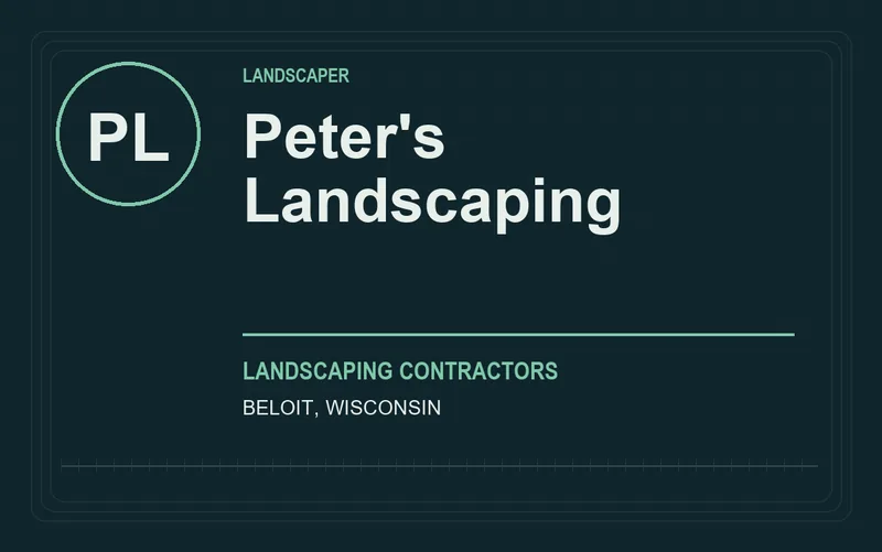 Peter's Landscaping in Beloit, Wisconsin