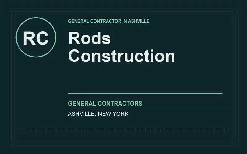 Rods Construction in Ashville, New York