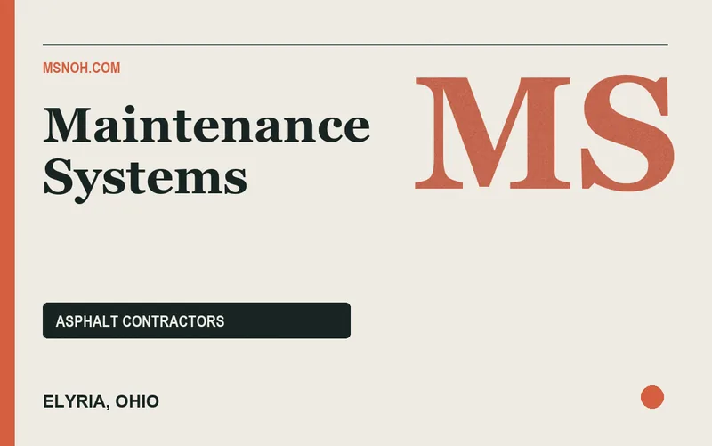 Maintenance Systems in Elyria, Ohio