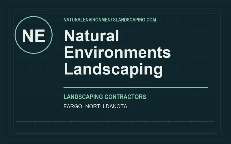 Natural Environments Landscaping in Fargo, North Dakota