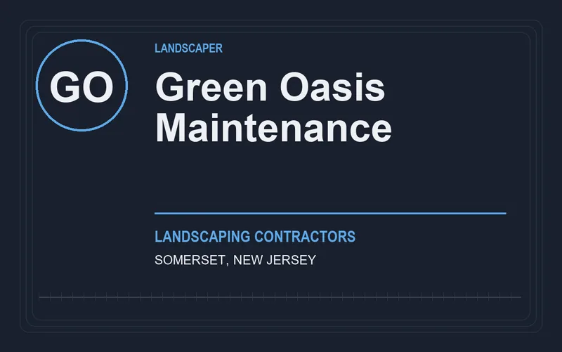 Green Oasis Maintenance in Somerset, New Jersey
