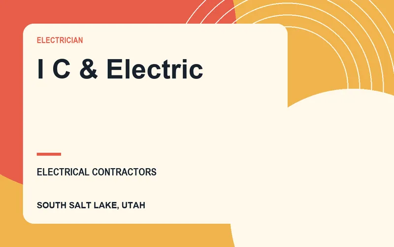 I C & Electric in South Salt Lake, Utah