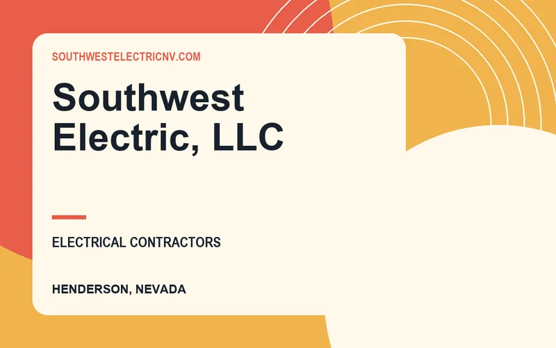 Southwest Electric, LLC in Henderson, Nevada