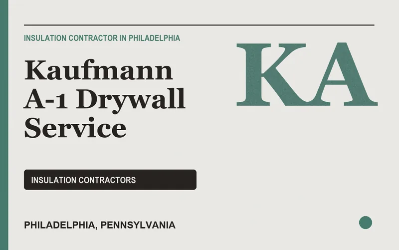 Kaufmann A-1 Drywall Service in Philadelphia, Pennsylvania