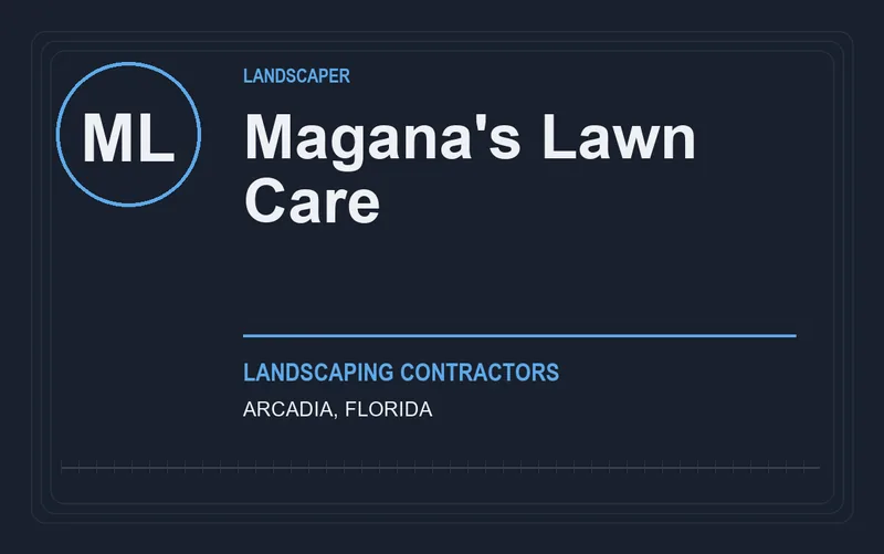 Magana's Lawn Care in Arcadia, Florida