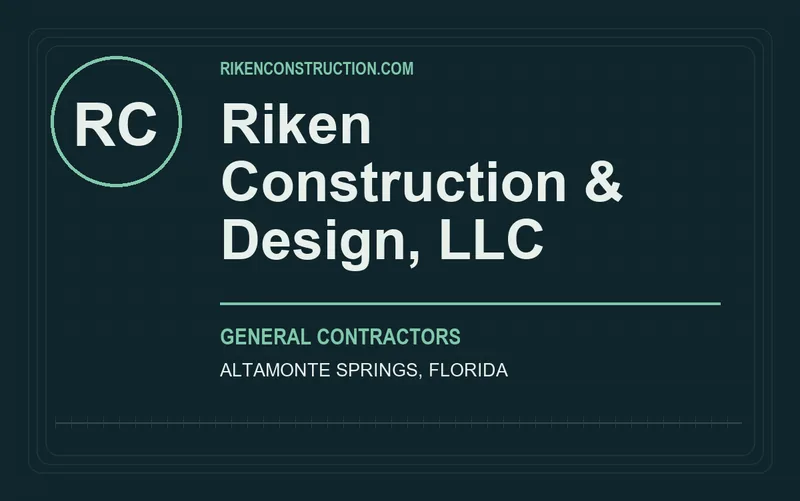 Riken Construction & Design, LLC in Altamonte Springs, Florida
