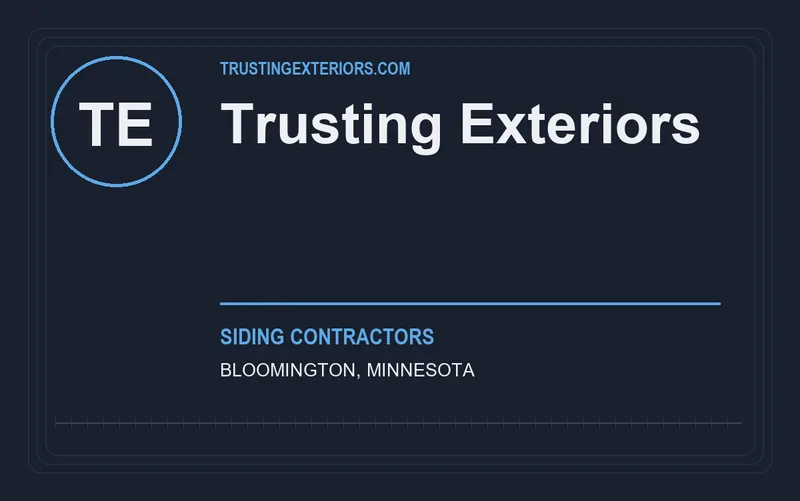 Trusting Exteriors in Bloomington, Minnesota