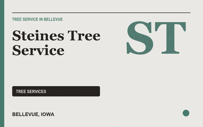 Steines Tree Service in Bellevue, Iowa