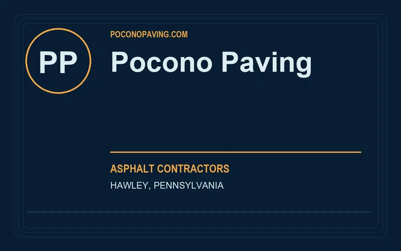 Pocono Paving in Hawley, Pennsylvania