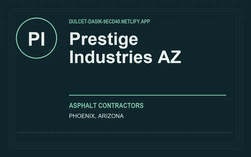 Prestige Industries AZ in Phoenix, Arizona