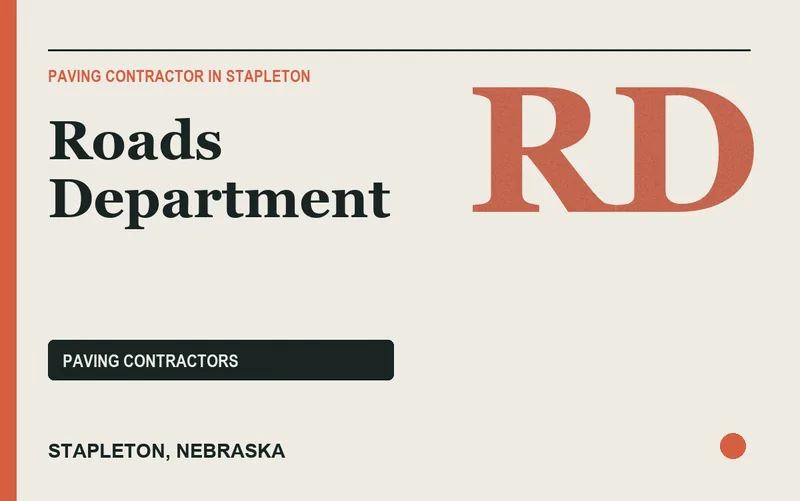 Roads Department in Stapleton, Nebraska