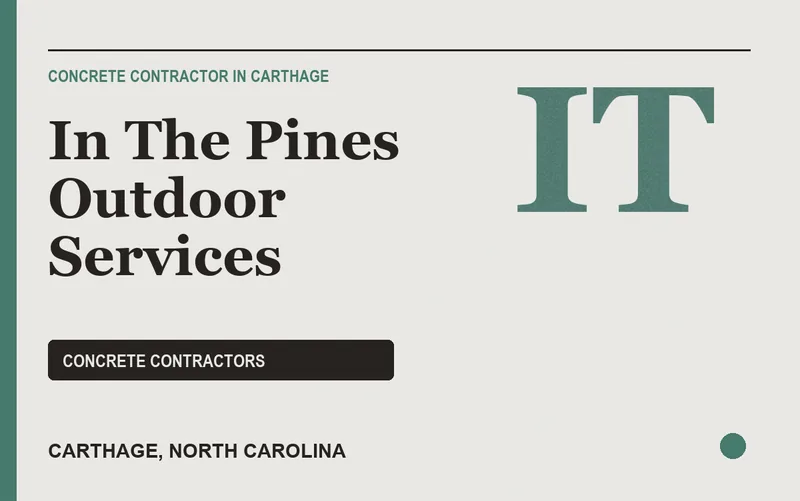 In The Pines Outdoor Services in Carthage, North Carolina
