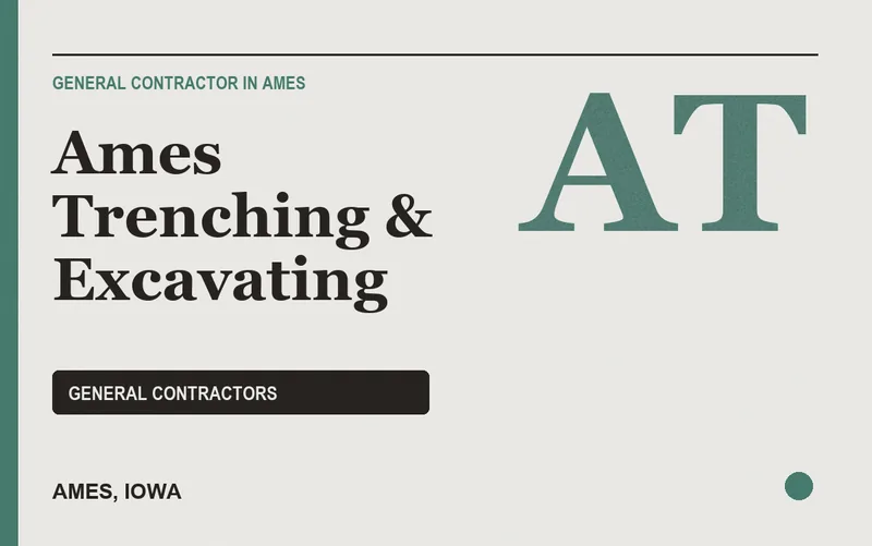 Ames Trenching & Excavating in Ames, Iowa