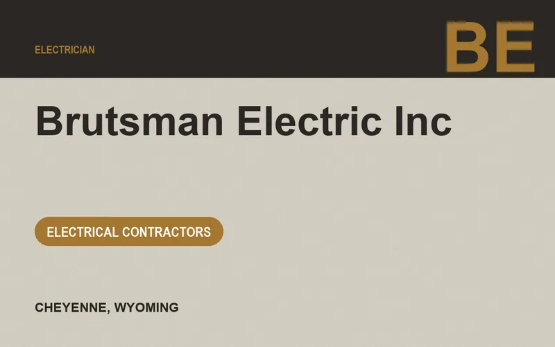 Brutsman Electric Inc in Cheyenne, Wyoming
