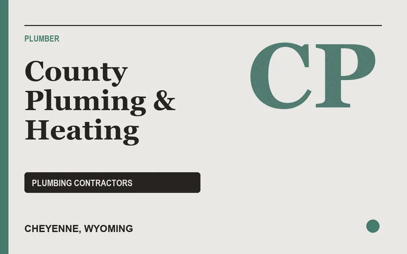 County Pluming & Heating in Cheyenne, Wyoming