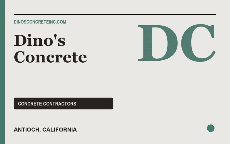Dino's Concrete in Antioch, California