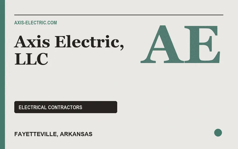 Axis Electric, LLC in Fayetteville, Arkansas
