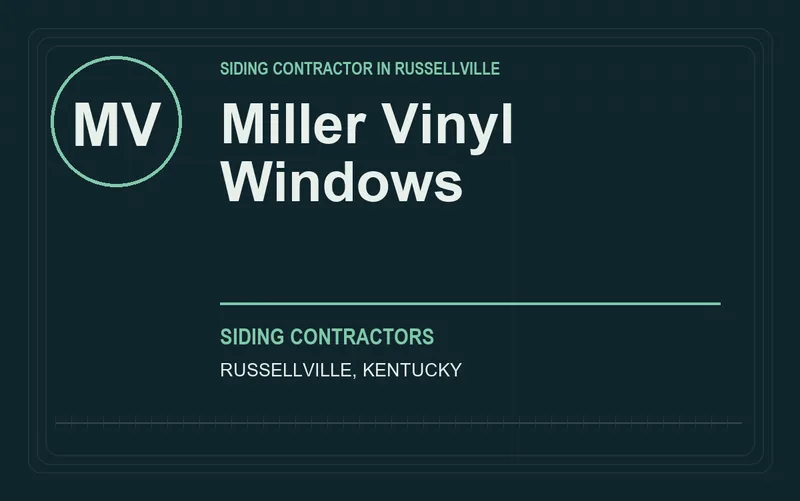 Miller Vinyl Windows in Russellville, Kentucky