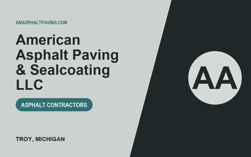 American Asphalt Paving & Sealcoating LLC in Troy, Michigan