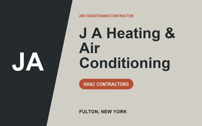 J A Heating & Air Conditioning in Fulton, New York