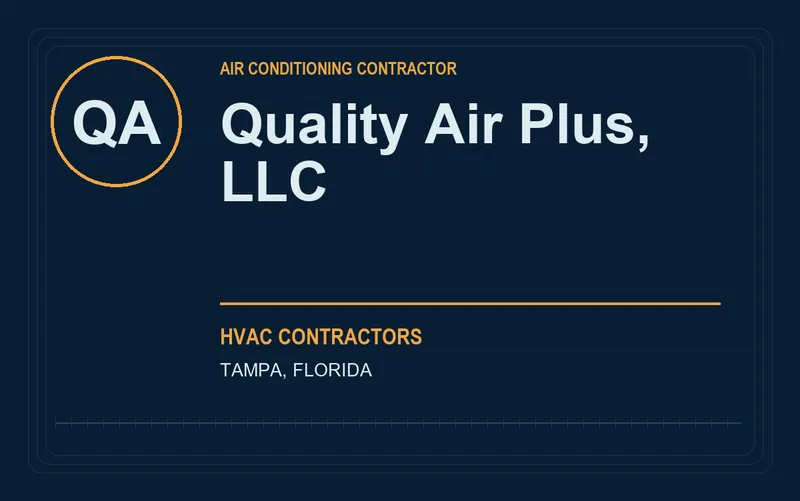 QUALITY AIR PLUS, LLC in Tampa, Florida
