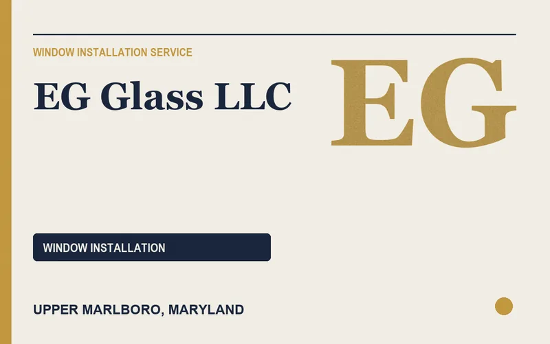 EG Glass LLC in Upper Marlboro, Maryland
