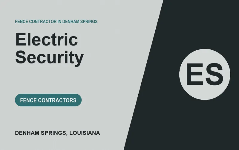 Electric Security in Denham Springs, Louisiana