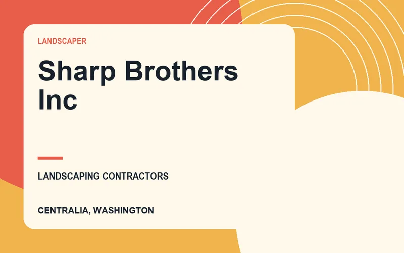 Sharp Brothers Inc in Centralia, Washington