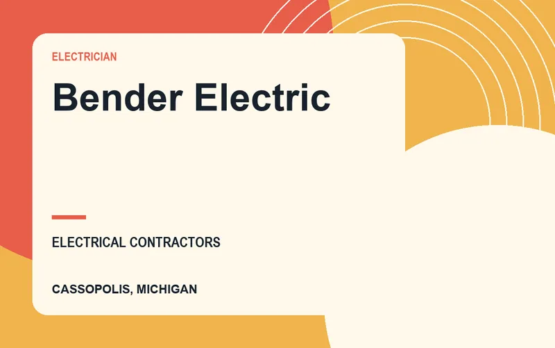 Bender Electric in Cassopolis, Michigan