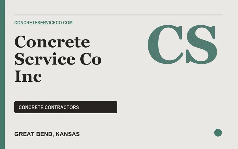 Concrete Service Co Inc in Great Bend, Kansas