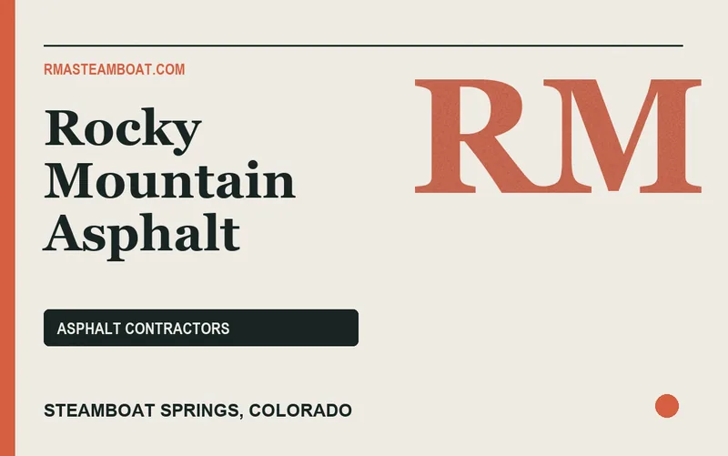 Rocky Mountain Asphalt in Steamboat Springs, Colorado