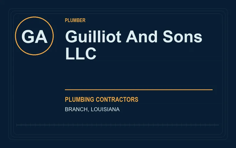 GUILLIOT AND SONS LLC in Branch, Louisiana