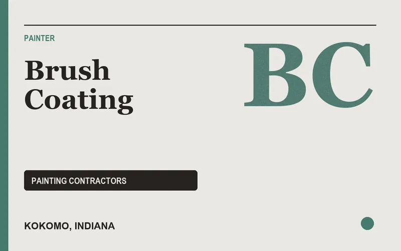 Brush Coating in Kokomo, Indiana