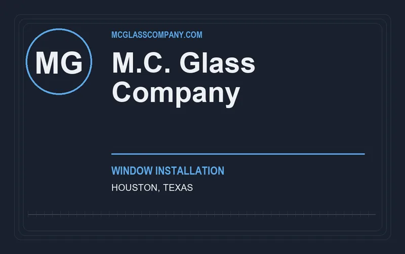 M.C. Glass Company in Houston, Texas