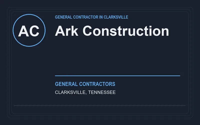 Ark Construction in Clarksville, Tennessee