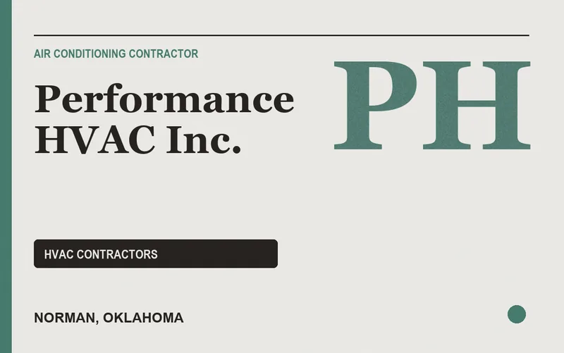 Performance HVAC Inc. in Norman, Oklahoma