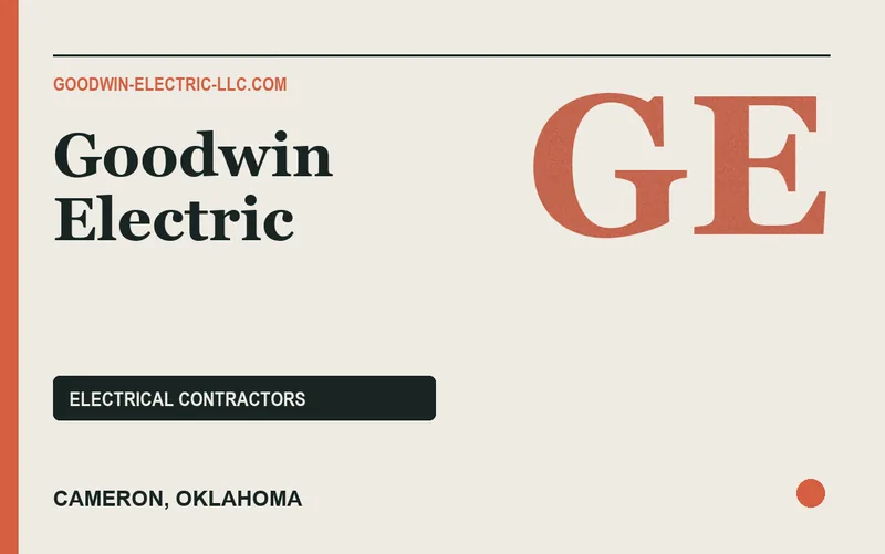 Goodwin Electric in Cameron, Oklahoma