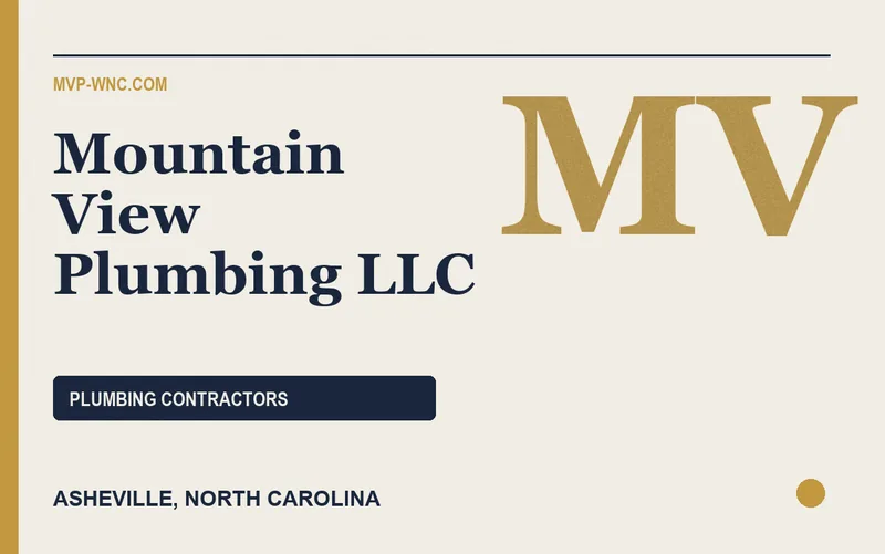 Mountain View Plumbing LLC in Asheville, North Carolina