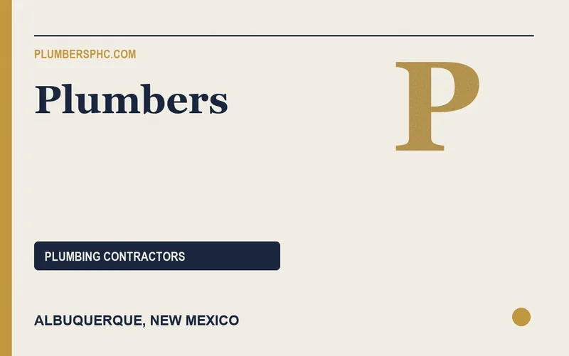 Plumbers in Albuquerque, New Mexico