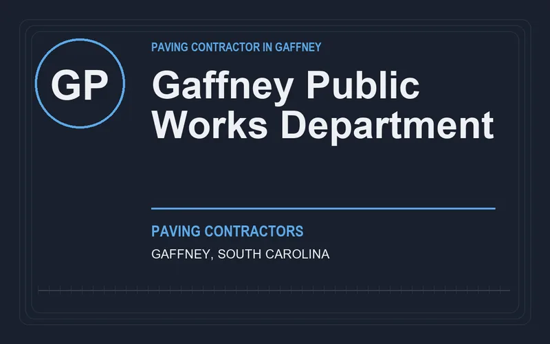 Gaffney Public Works Department in Gaffney, South Carolina