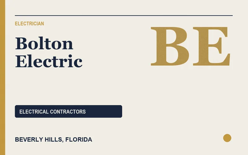 Bolton Electric in Beverly Hills, Florida