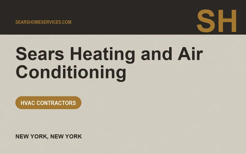 Sears Heating and Air Conditioning in New York, New York