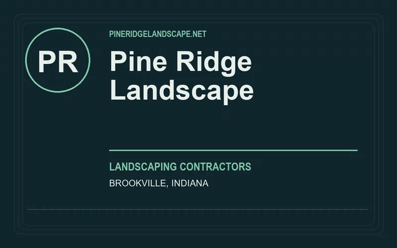 Pine Ridge Landscape in Brookville, Indiana