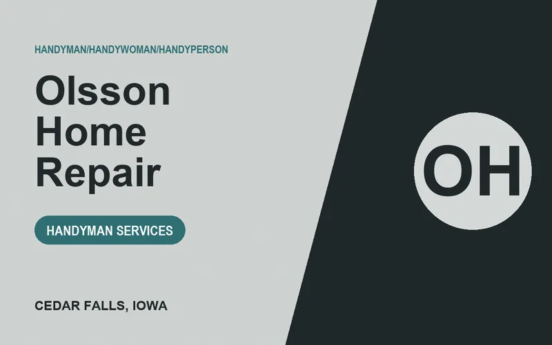 Olsson Home Repair in Cedar Falls, Iowa